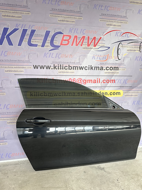 BMW 418 420 428 (F32-F33-F36) ÇIKMA ORJİNAL SAĞ KAPI HATASIZ SİYAH