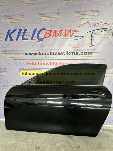 BMW 418 420 428 (F32-F33-F36) ÇIKMA ORJİNAL SOL KAPI HATASIZ SİYAH