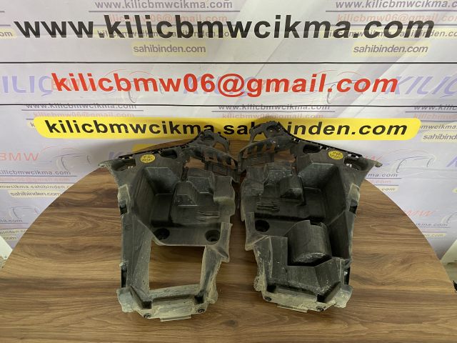 BMW ÇIKMA YEDEK PARÇA F40 116 118 ÇIKMA ORJİNAL ARKA TAMPON KENAR BRAKETİ 51128072575 51128072576