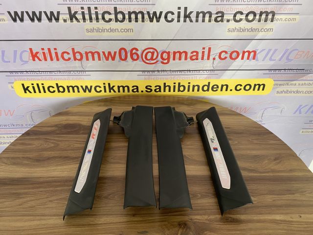 BMW ÇIKMA YEDEK PARÇA F40 116 118 ÇIKMA ORJİNAL KAPI EŞİK BAKALİTLERİ M SPORT 51478075105