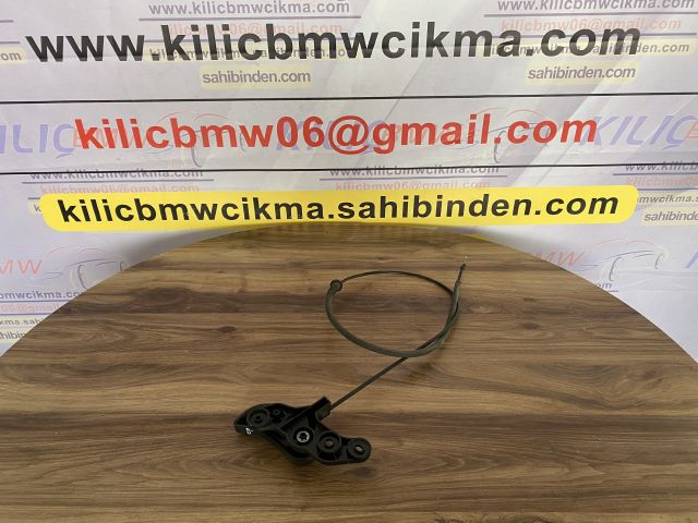 BMW ÇIKMA YEDEK PARÇA F40 116 118 ÇIKMA ORJİNAL KAPUT AÇMA TELİ 51237467657