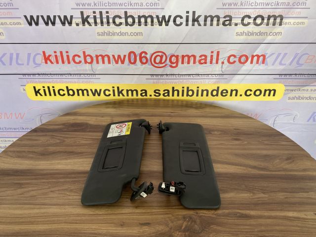 BMW ÇIKMA YEDEK PARÇA F40 116 118 ÇIKMA ORJİNAL SAĞ GÜNEŞLİK SİYAH 51167336238