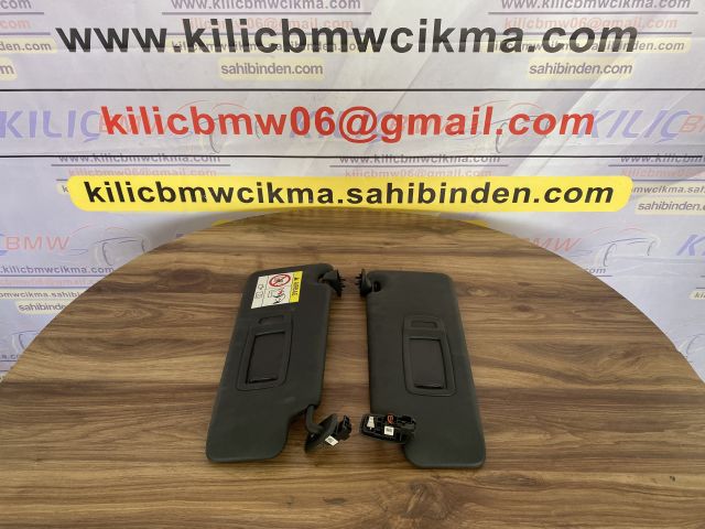 BMW ÇIKMA YEDEK PARÇA F40 116 118 ÇIKMA ORJİNAL SOL GÜNEŞLİK SİYAH 51167336237