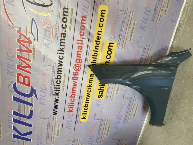 BMW ÇIKMA YEDEK PARÇA F40 116 118 ÇIKMA ORJİNAL SOL ÖN ÇAMURLUK DRAVİT GREY