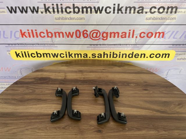 BMW ÇIKMA YEDEK PARÇA F40 116 118 ÇIKMA ORJİNAL TAVAN TUTAMAKLARI SİYAH 51167464443