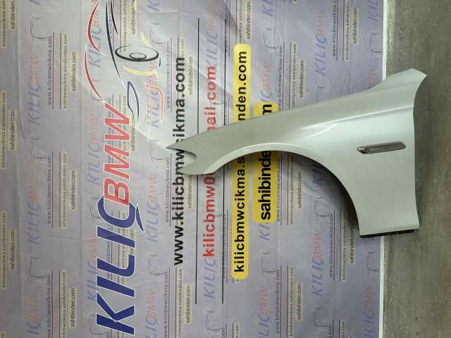 BMW F10 520 525 530 ÇIKMA ORJİNAL SOL ÖN ÇAMURLUK SEDEF BEYAZ