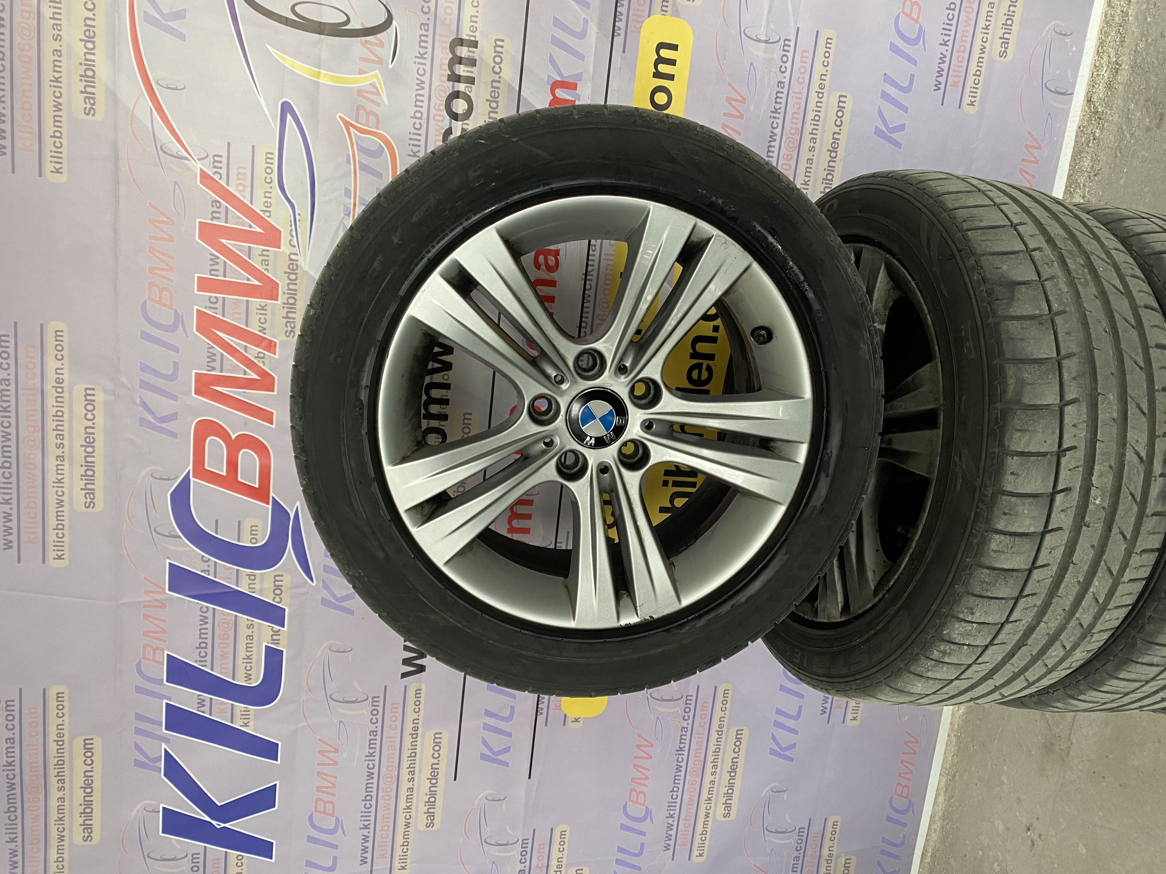 BMW F30 320 316 318 ÇIKMA ORJİNAL SPORT LİNE JANT LASTİK 17