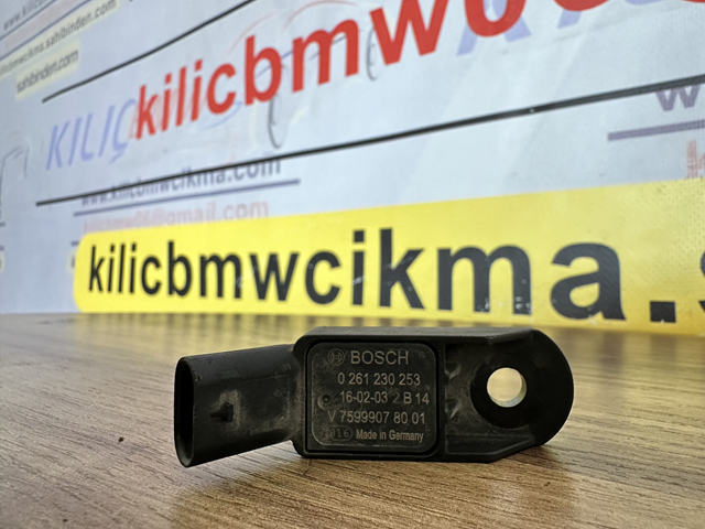 BMW F30 320 316 N13 MANİFOLD BASINÇ SENSÖRÜ ORJİNAL 7599907