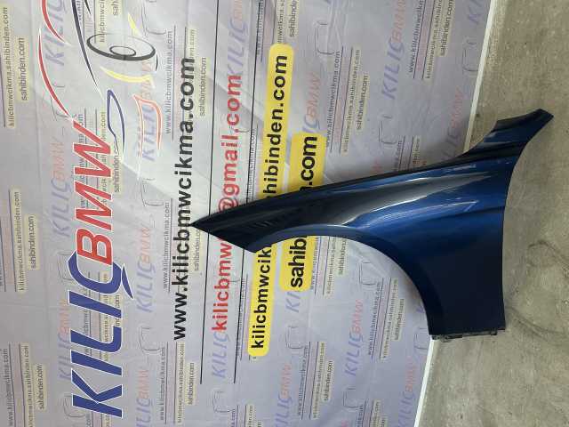 BMW F30 ÇIKMA ÇAMURLUK SOL ÖN MAVİ C10