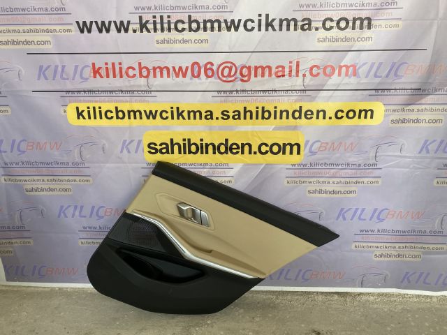 BMW G20 320 330 2019-22 ÇIKMA ORJİNAL KAPI DÖŞEMESİ SAĞ ARKA BEJ