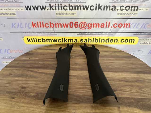 BMW G20 3SERİSİ 2019-23 ÖN DİREK KAPLAMASI SİYAH SOL 51438079309