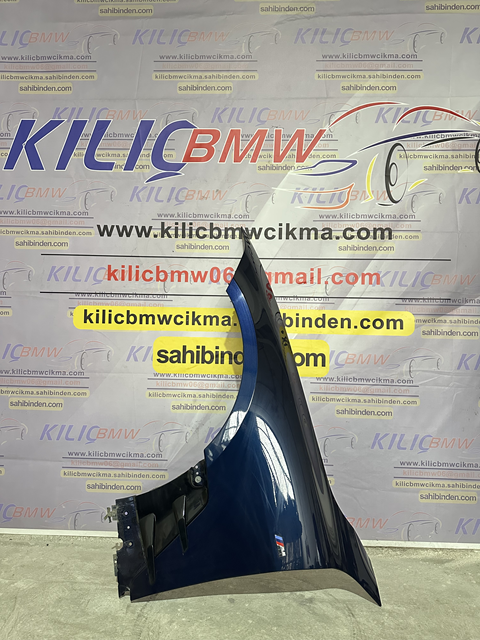 BMW G26 G22 G23 420 430 ÇIKMA ÖN SOL ÇAMURLUK MAVİ