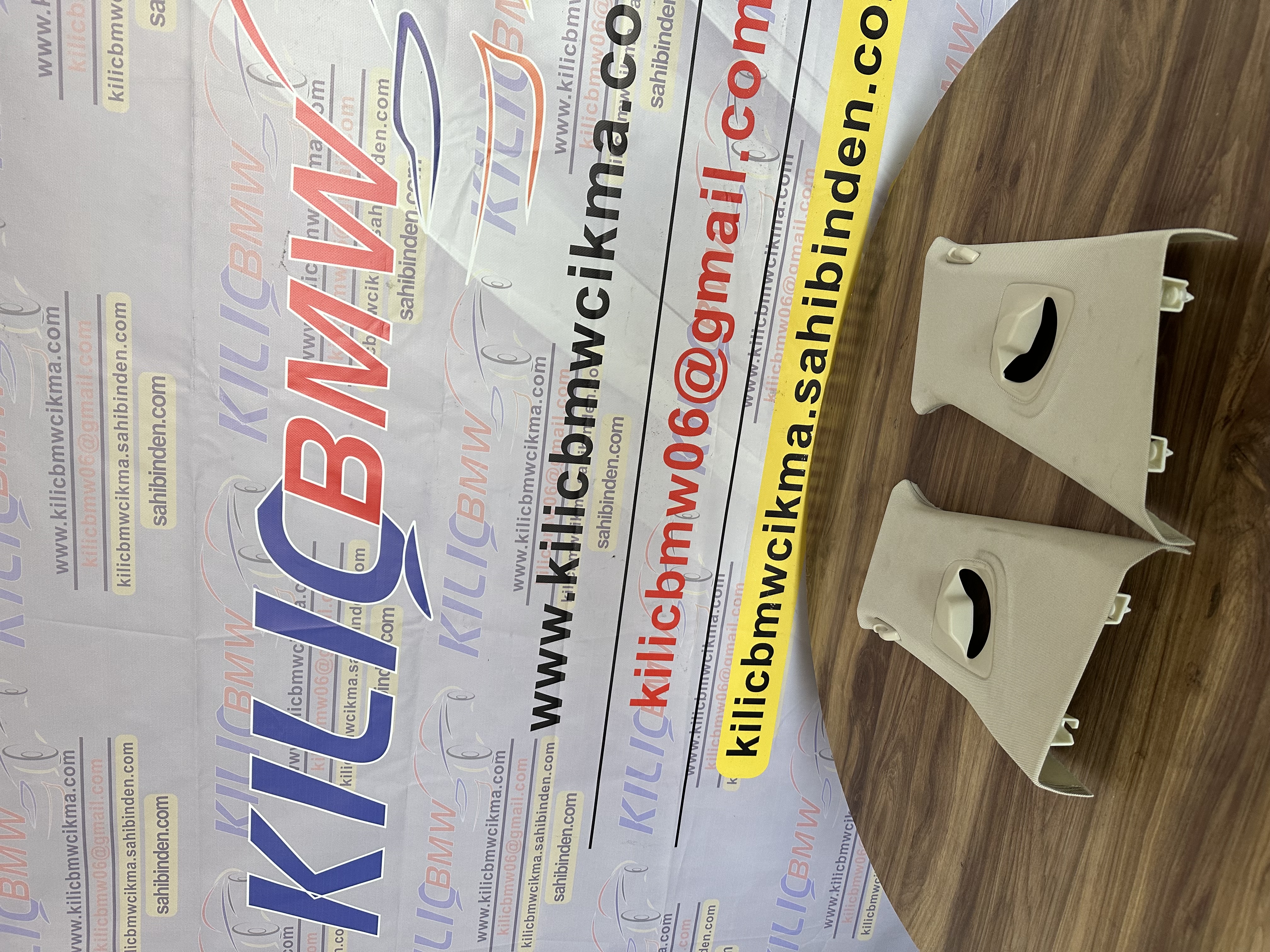 BMW G30 520 530 2017-23 ORTA DİREK İÇ KAPLAMASI ORJİNAL BEJ