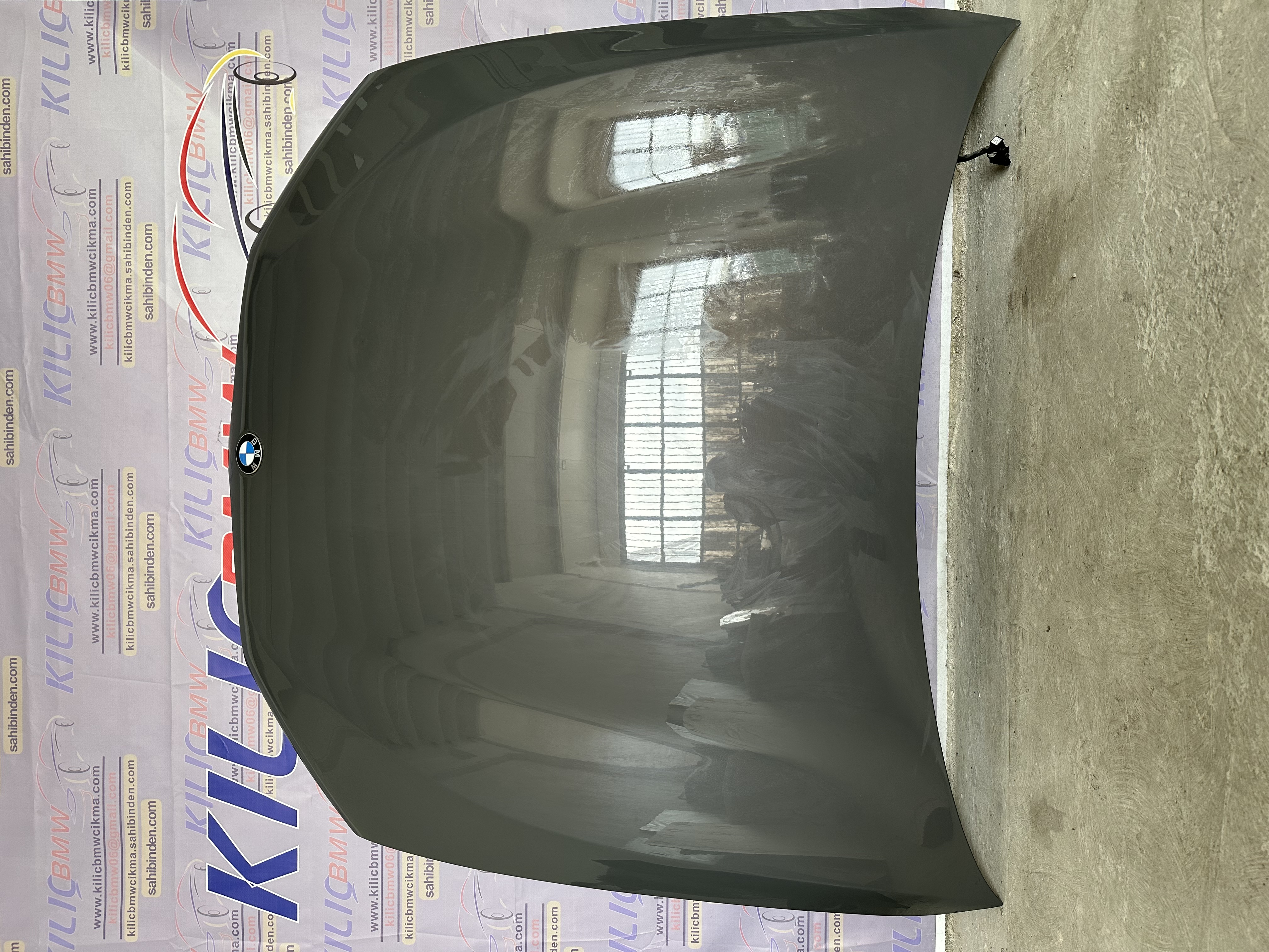 BMW G30 520 530 ÇIKMA ORJİNAL MOTOR KAPUTU GRİ C3