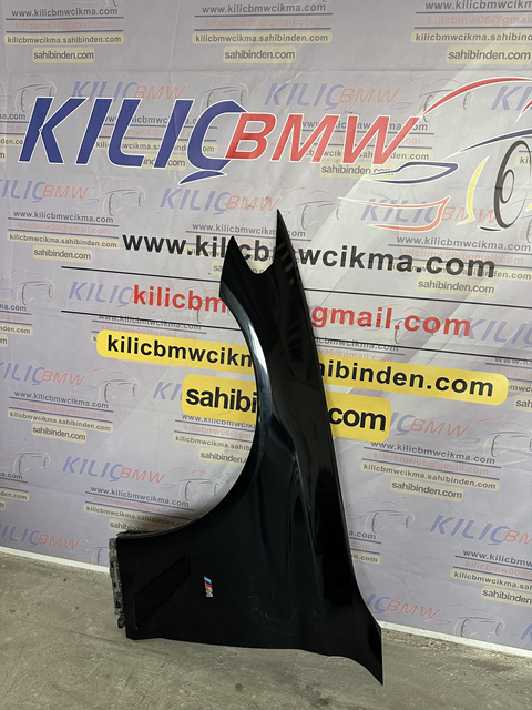 BMW G30 520 530 ÇIKMA ORJİNAL SOL ÖN ÇAMURLUK KARBON SİYAH 416