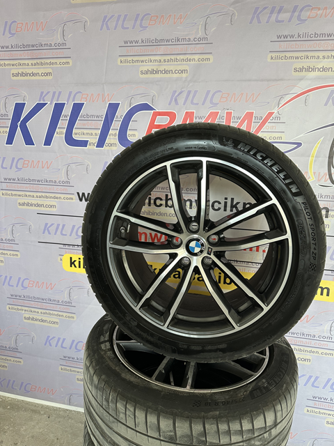 BMW G30 M SPORT R18 JANT LASTİK TAKIMI ÇIKMA ORJİNAL
